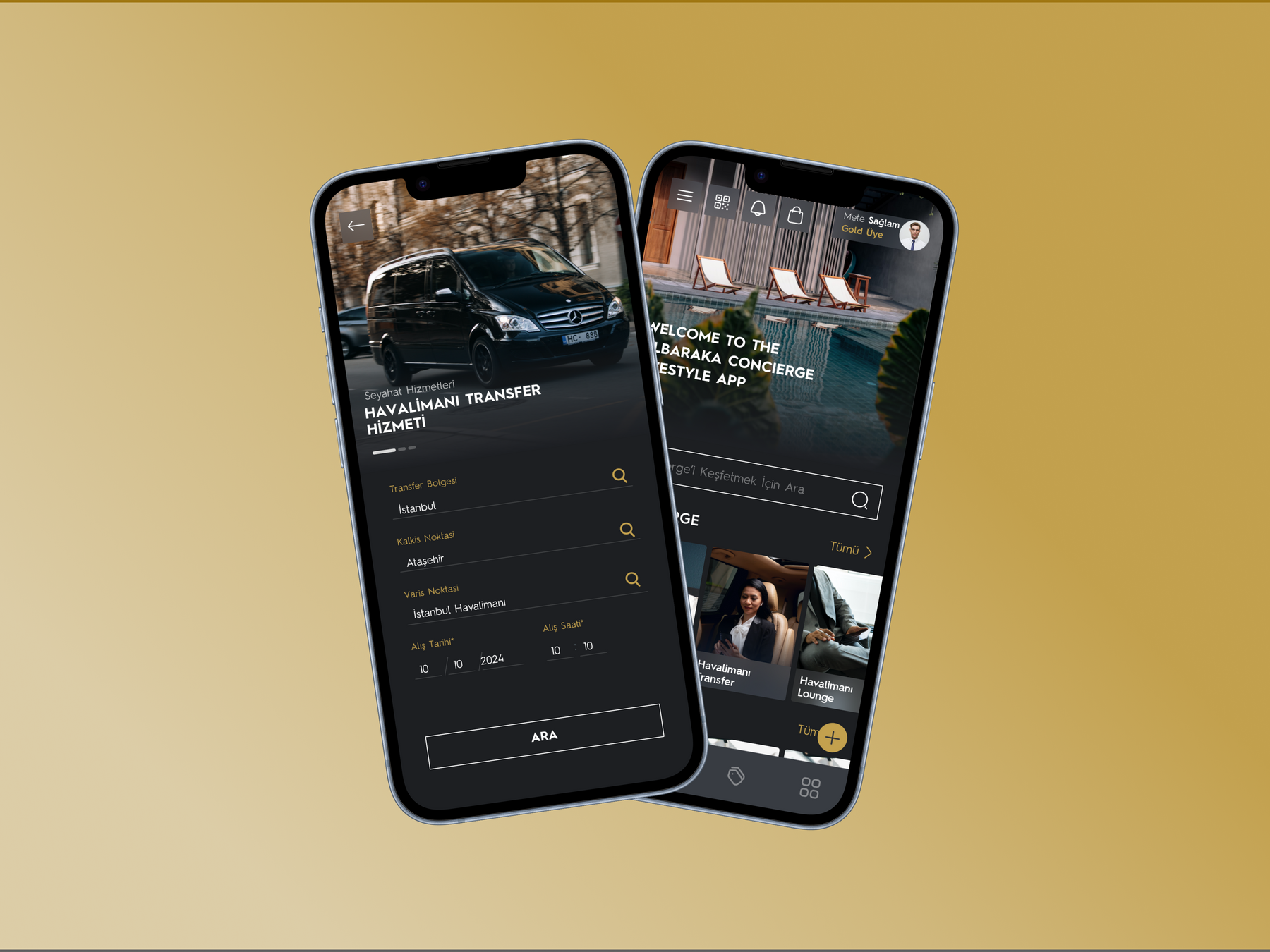 Albaraka Private Concierge Mobile App
