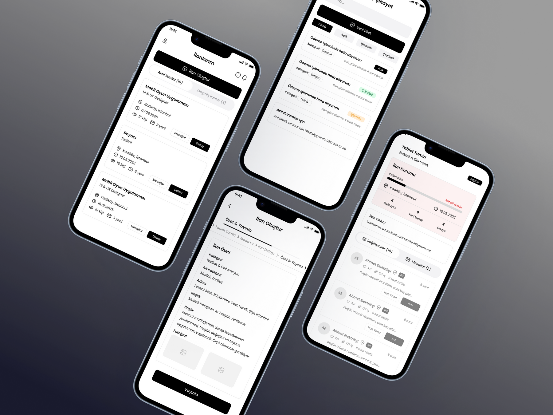 Hizmete Gel Mobile App