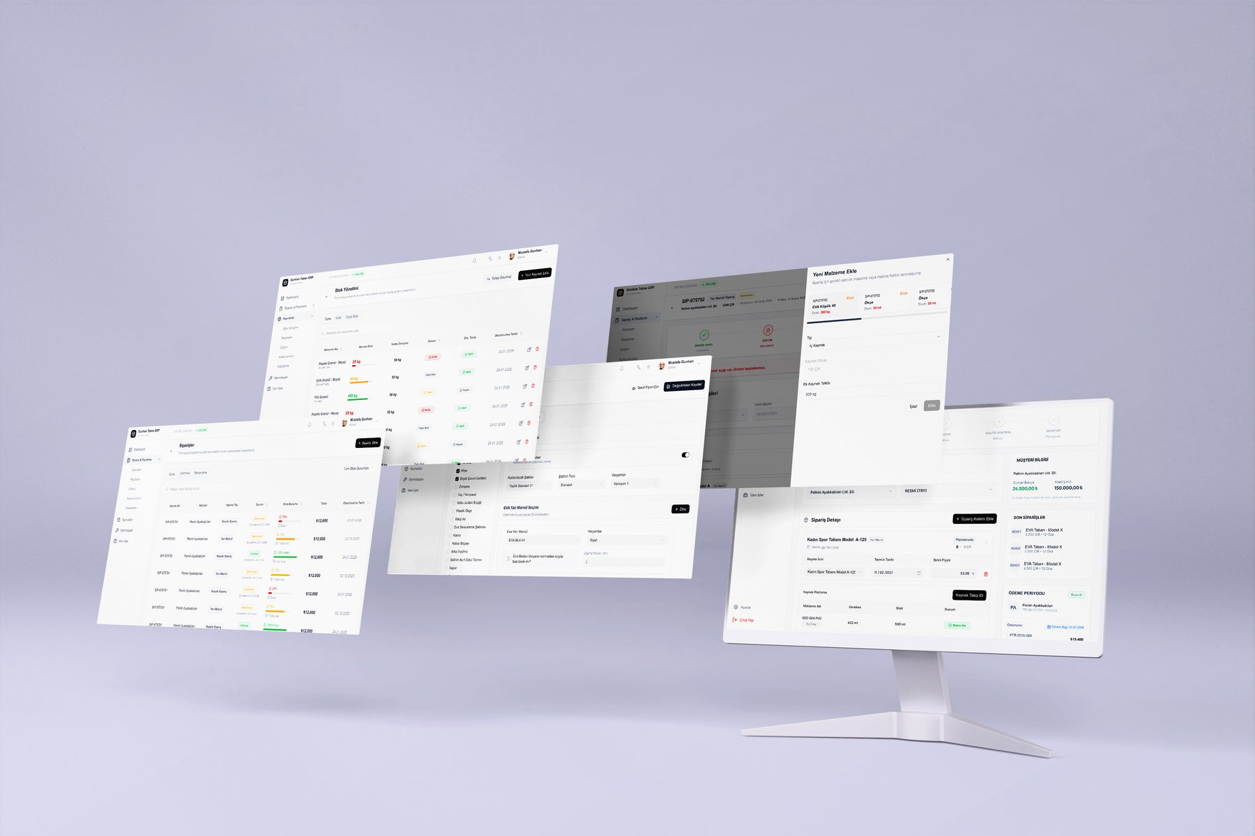Gunhan Taban ERP System