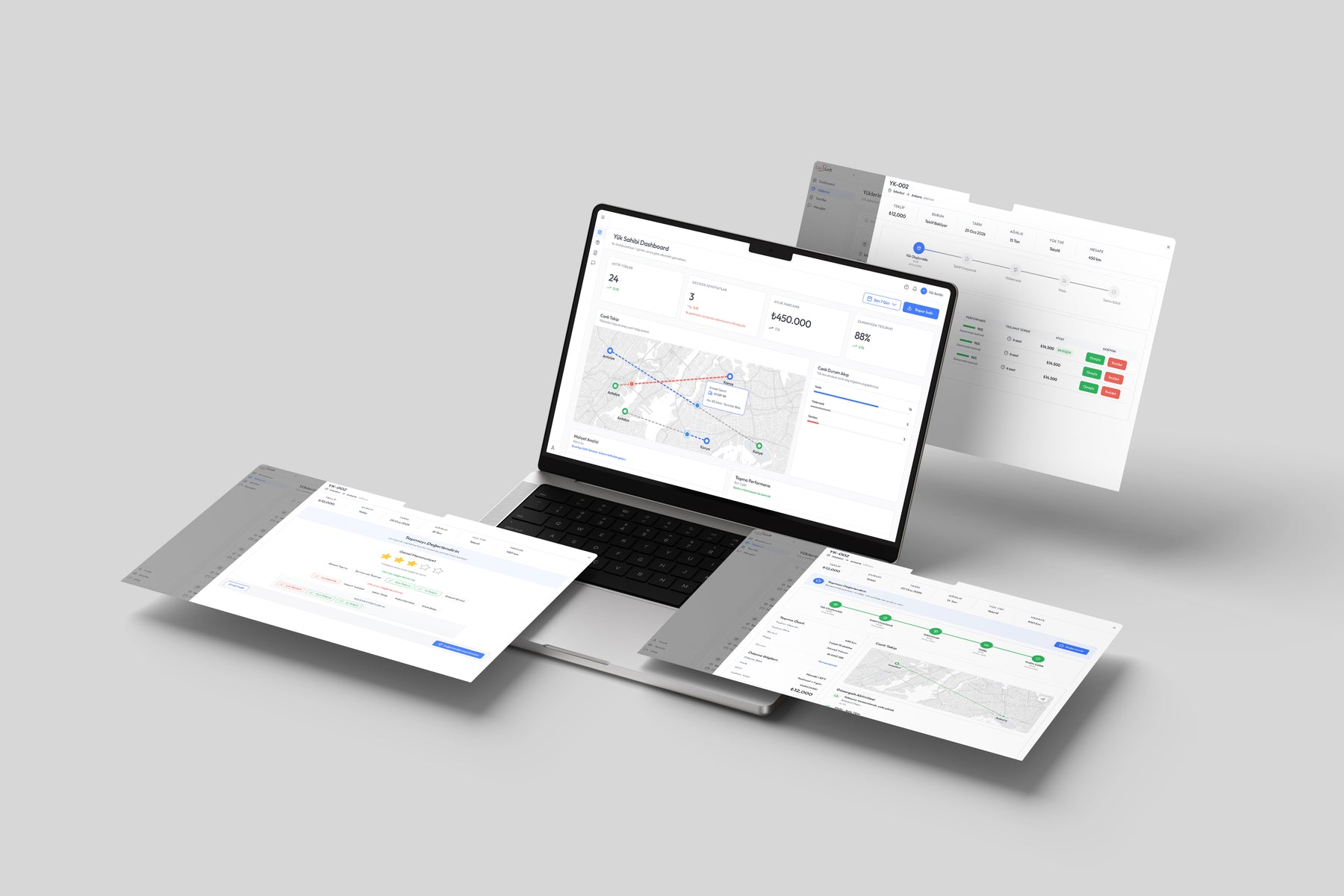Lojisoft Marketplace Website 